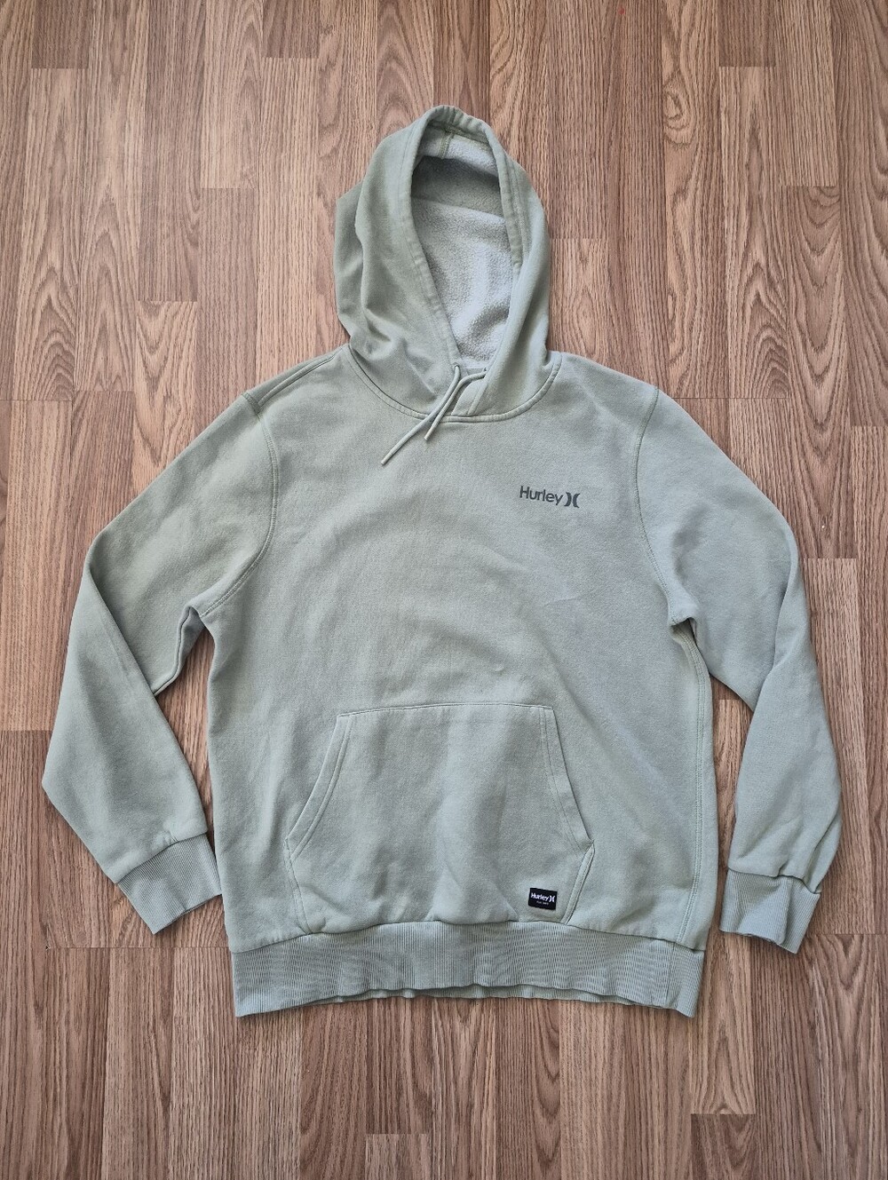 Hurley Men's Green Hoodie
